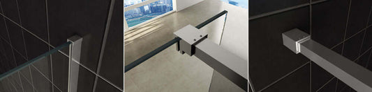 Slanke Profielset met Stabilisatorstang Wiesbaden 120 cm Chroom