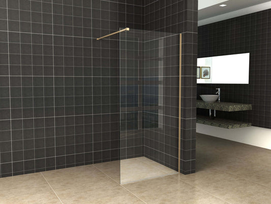 Schlanke 120 cm messing goldene Profilset mit Stabilisierungsstange Wiesbaden