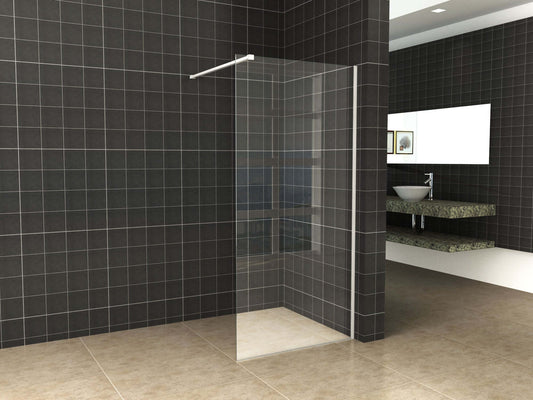 Schlanke 120 cm matte weiße Profilset mit Stabilisierungsstange Wiesbaden