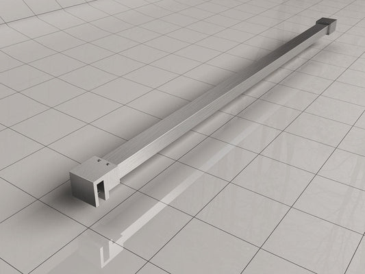 Stabilisatiestange Wiesbaden 120 Cm in gebürstetem Stahl