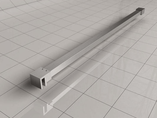 Stabilisatiestang Wiesbaden 120 Cm in geborsteld staal