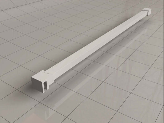 Stabilisatiestang 120 cm Mat Wit, Wiesbaden