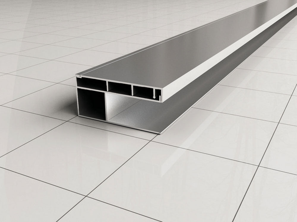 Aluminium verbredingsprofiel Wiesbaden 3 cm x 202 cm