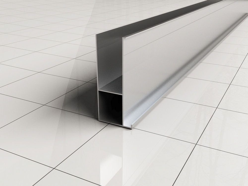 Aluminium verbredingsprofiel Wiesbaden 3 cm x 202 cm