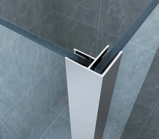 Actie Panneau latéral Wiesbaden Profil d'angle 40x200 cm Revêtement Nano 8 mm