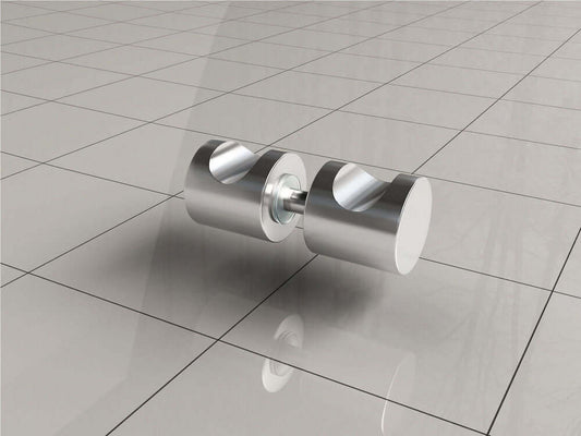 Losse Deurknop Wiesbaden Type 4 in Chroom