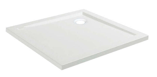Acryl Douchebak Wiesbaden Vierkant 90X90X4 Cm in Wit