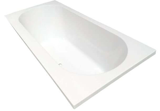 Portus Bad Duo Wiesbaden Inbouw 180X80X50 Cm in Wit