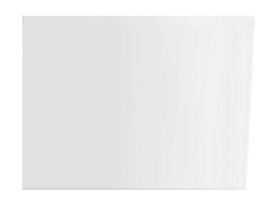 Zenn Eckbad links 180 x 80 cm Acryl Glanz Weiß mit Abfluss Glanz Weiß