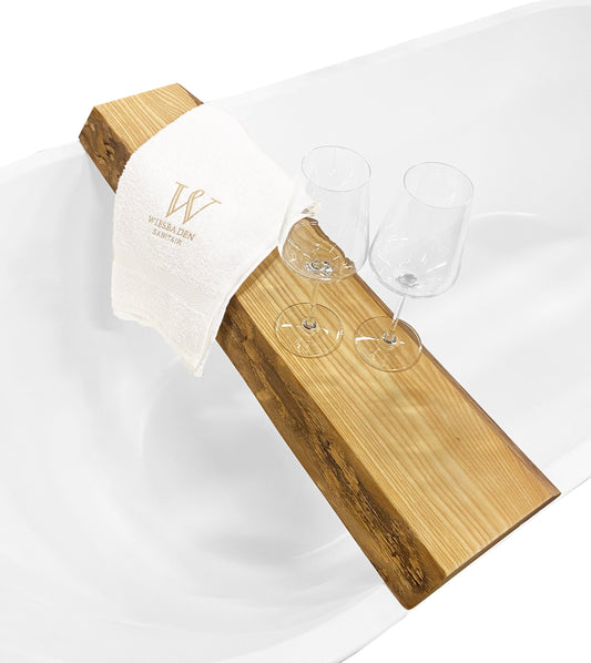 Eichen-Badablage Wiesbaden Robust 80x20x5 cm