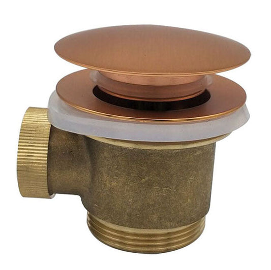 Caral Clickwaste Abflussstopfen freistehende Badewanne 1 1/2" gebürstetes Kupfer