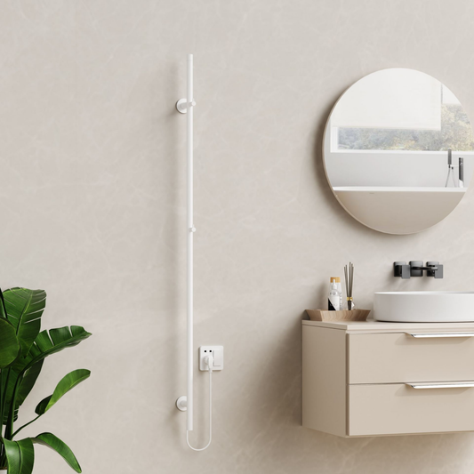 BELRAD Badkamer radiator staafmodel elektrisch – Enkel