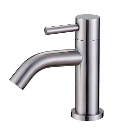 Wiesbaden 304-Verona RVS Toilettenarmatur 1/2" Gebogener Auslauf