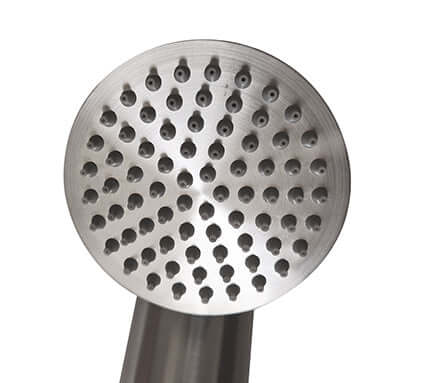 Sunset Außendusche Wiesbaden Mischbatterie mit Handbrause V2A 316 Chrom