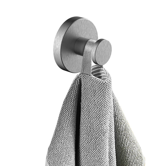 Große Handtuchhaken Wiesbaden Alonzo in gebürstetem Edelstahl