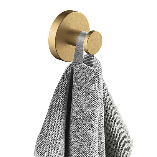 Alonzo große Handtuchhaken Wiesbaden in gebürstetem Messing