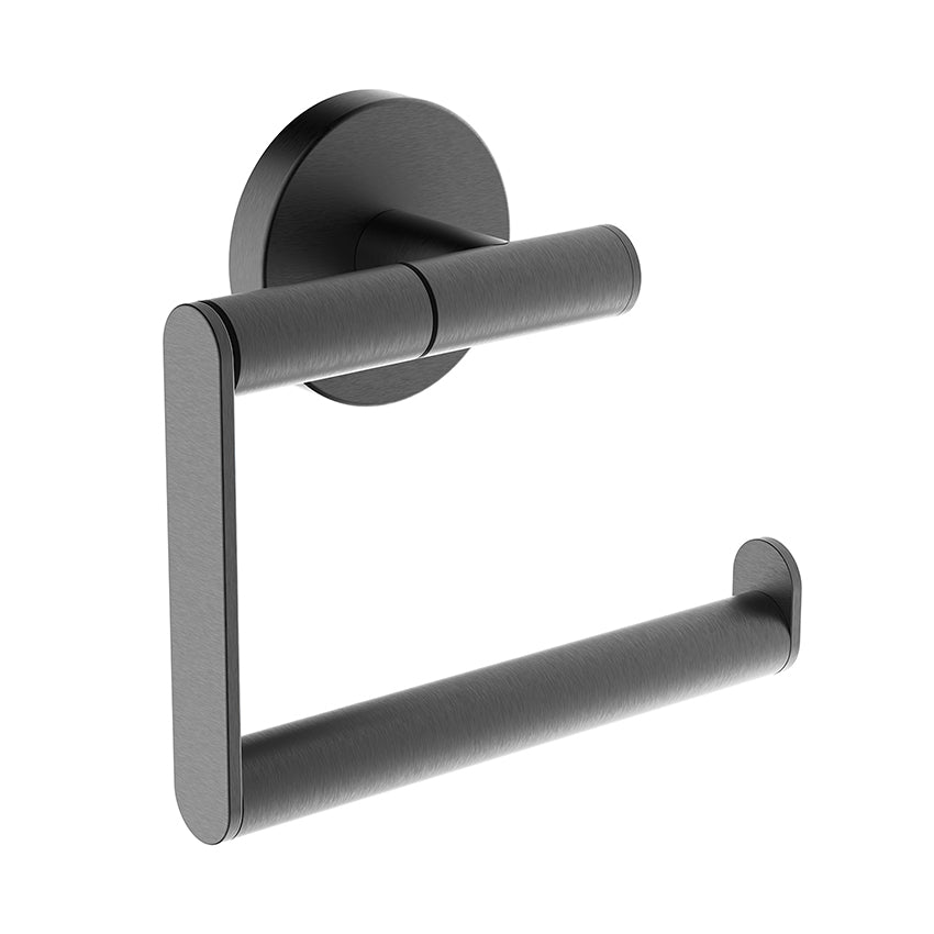 Alonzo Toiletrolhouder Wiesbaden zonder Ventiel in Gunmetal