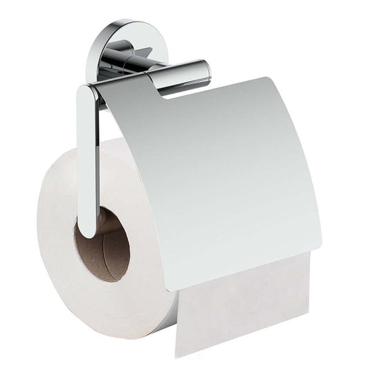 Wiesbaden Alonzo Toilettenpapierhalter mit Chromdeckel