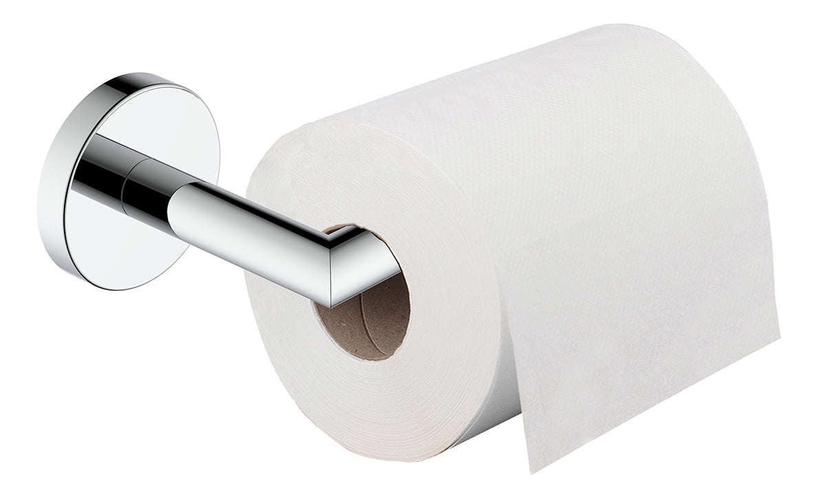 Alonzo Toiletrolhouder met Vaste Arm Chroom Wiesbaden