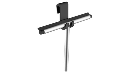 Alonzo Scheibenwischer Wiesbaden mit flexiblem Glas-Haken aus gebürstetem Edelstahl