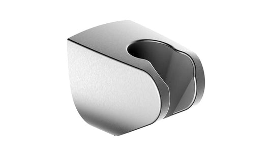 Wiesbaden Caral Wandhandduschhalter Kunststoff gebürsteter Stahl