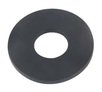 Caral Losse Wasserhahnrosette Wiesbaden für Einbauauslauf Matt Schwarz