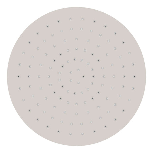 Caral UFO Ultra Flach 30 cm runde Kopfbrause Wiesbaden aus Edelstahl