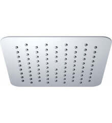 Wiesbaden Rombo Ufo Vierkant 30 cm Ultra Flach Kopfbrause Edelstahl Optik