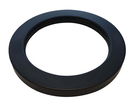 Losse Kraanrosette Wiesbaden Caral für Einbauventil in Matt Schwarz