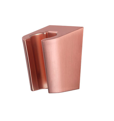 UniMatch wandhanddouchehouder kunststof geborsteld koper