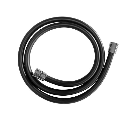 Dani Kunststof Doucheslang 150 cm Matzwart en Chroom Wiesbaden