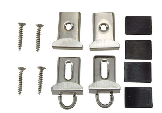 Universele Chrome Spiegelklemset voor Spiegel Wiesbaden