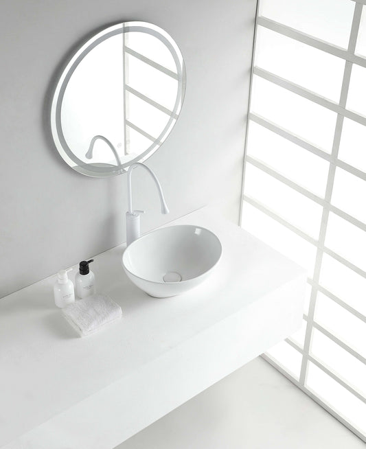 Barco Opzetwastafel Wiesbaden, 40X33X14,5 Cm