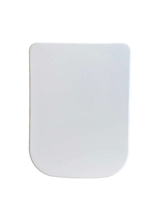 Carré Toilettensitz mit Deckel Wiesbaden Softclose in Weiß