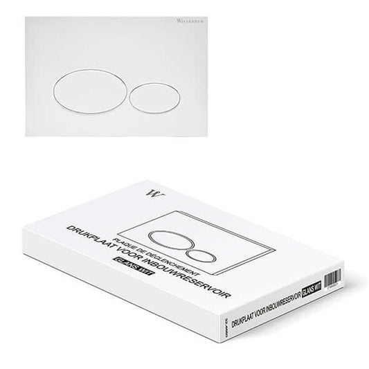 Geberit Up320 24,6x16,4 cm Bedienungsplatte Glänzend Weiß, Wiesbaden