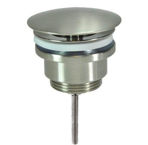 Matzwarte Brunnen-Set Wiesbaden in RVS (Kraangat Rechts)