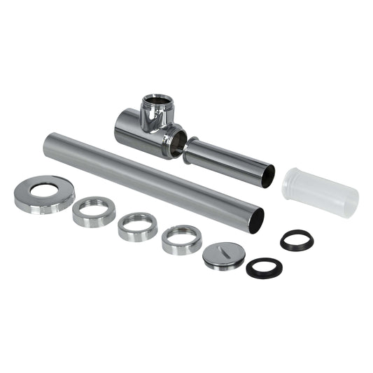 Eco Design Flaches Modell 5/4 Siphon Wiesbaden Chrom