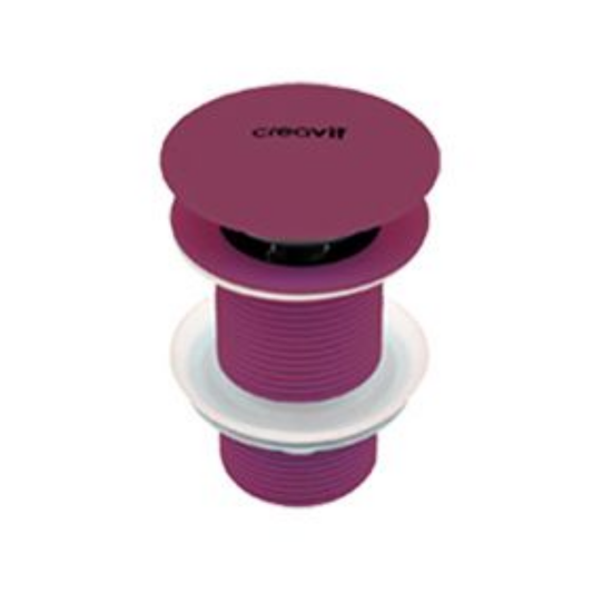 Creavit afvoerplug – Click Waste 5/4" – Met overloop