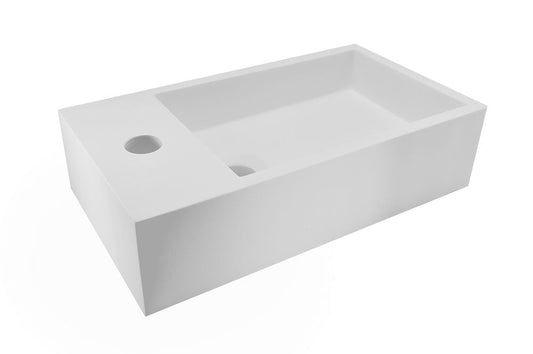 Solid Surface Fontein Wiesbaden 40X22X10 Cm (Links)