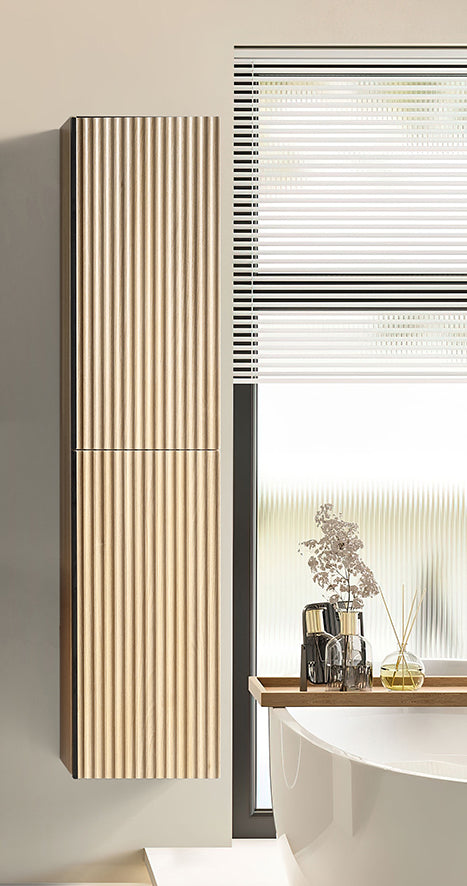 Wiesbaden Ribella Kolomkast 160x36x30 cm natur Eiche mit 2 Türen