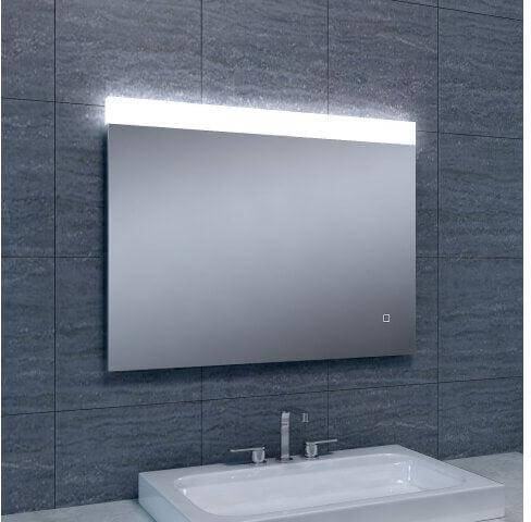 Wiesbaden enkele dimbare LED-spiegel met spiegelverwarming (verkrijgbaar in alle maten)