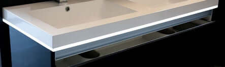 Wiesbaden 60x46 cm LED-onderkastverlichting