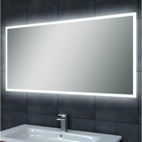 Quatro dimbare LED-spiegel Wiesbaden met spiegelverwarming (alle maten)