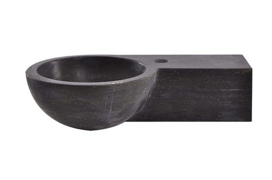 Blauwsteen Runde Brunnen Wiesbaden Rechts 40x23x10 cm