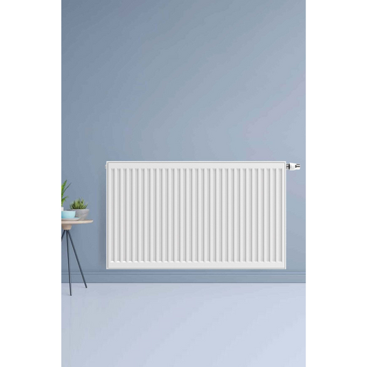 STELRAD BEL8 T33 paneelradiator – Middenaansluiting