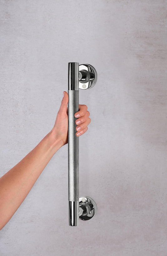 Kamm Badgreep mit Antirutsch Wiesbaden Ridder 50 Cm in Chrom