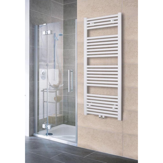 BELRAD Badkamer Radiator Wit – Middenaansluiting