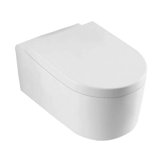 Arco Wandtoilette Wiesbaden mit Soft-Close Toilettensitz und Tiefspülung in Weiß