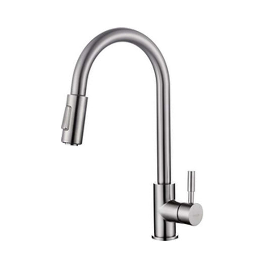 Benton Küchenmischarmatur mit ausziehbarer Handbrause Wiesbaden Edelstahl