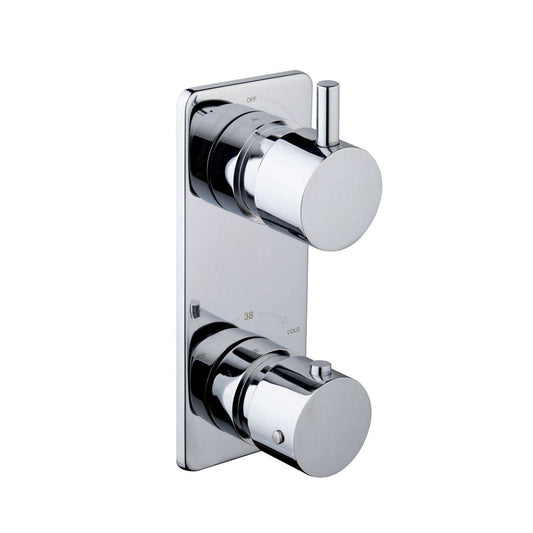 Caral Einbau-Wandarmatur Wiesbaden für Regendusche in Chrom (inklusive Basisteil)